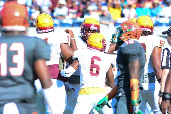 Florida Rattlers Affronta Bethune Cookman Wildcats Durante Classici Della Florida — Foto Stock