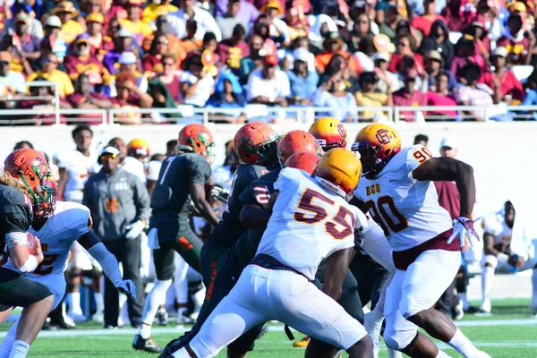 Florida Rattlers Face Bethune Cookman Wildcats Florida Classics Camping World — стоковое фото