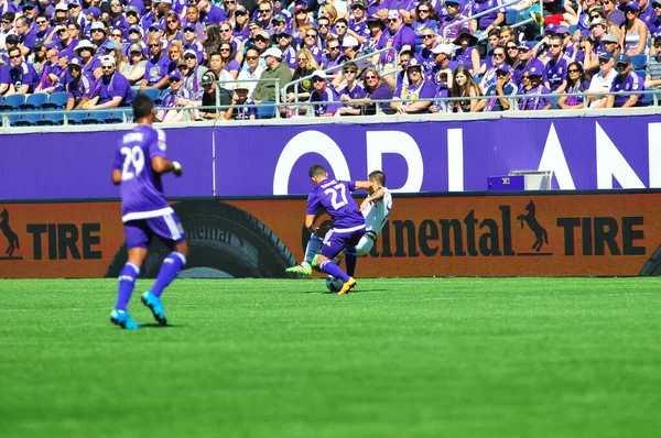 Orlando City Házigazda Real Salt Lake Citrus Bowl Orlando Florida — Stock Fotó