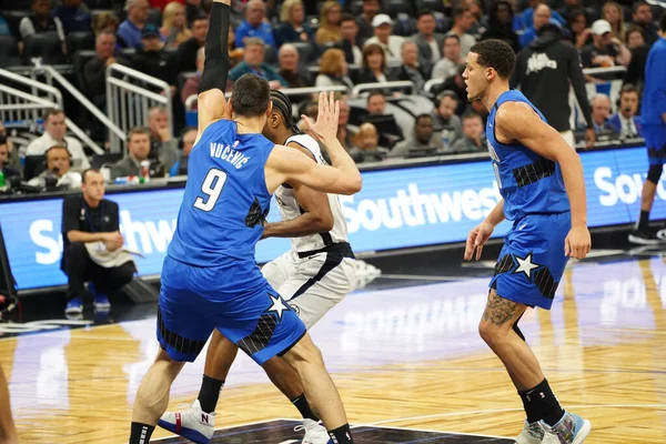 Orlando Magic Gastheer Van Clippers Het Amway Center Orlando Florida — Stockfoto