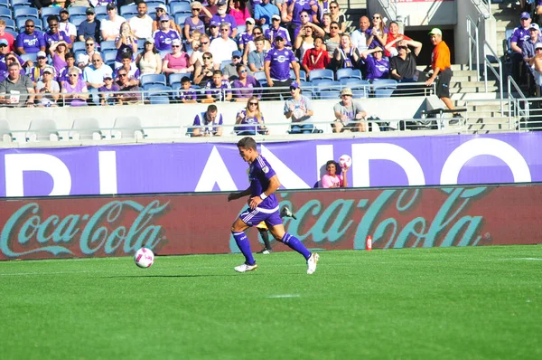 Orlando City Hostitel United Camping World Stadium Orlando Florida Dne — Stock fotografie