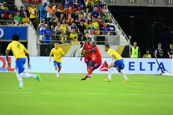 Brasilien Trifft Bei Der Copa America Centenario Orlando Florida Juni — Stockfoto