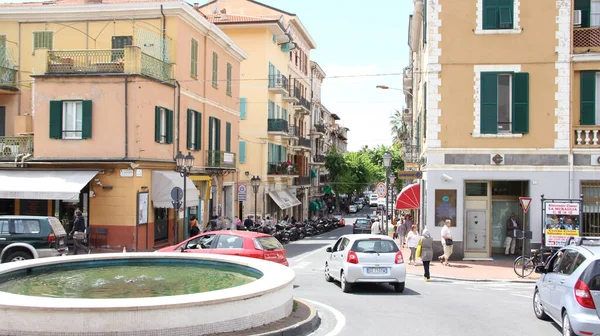 Mayıs 2014 Güzel Ventimiglia Şehri — Stok fotoğraf