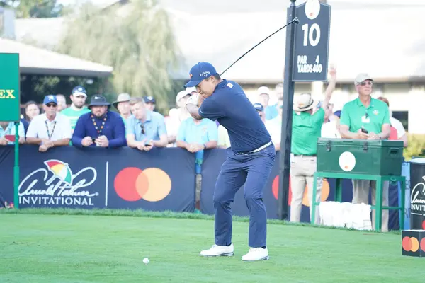 Durante 2020 Arnold Palmer Convite Grupos Primeira Rodada Bay Hill — Fotografia de Stock