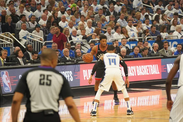 Orlando Magic Ospita Toronto Rapters Durante Primo Turno Dei Playoff — Foto Stock