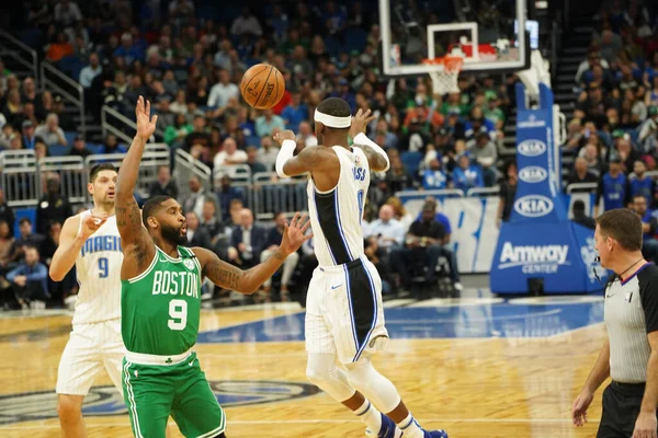 Orlando Magic Empfangen Die Boston Celtics Freitag Den Januar 2020 — Stockfoto