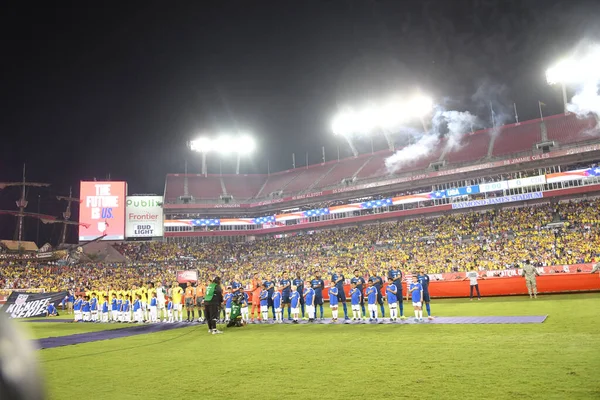 ABD Kolombiya 'ya karşı Raymond James Stadyumu' nda 11 Ekim 2018 'de. 