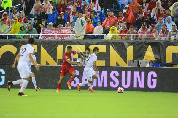 Bolívia Enfrenta Panamá Durante Centenário Americano Copa Orlando Florida Camping — Fotografia de Stock