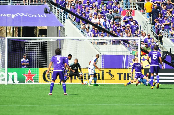 Orlando City Ospita Real Salt Lake Citrus Bowl Orlando Florida — Foto Stock