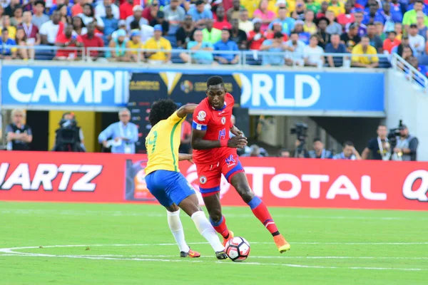 Brezilya, 8 Haziran 2016 tarihinde Orlando Florida 'daki Copa America Centenario' da Haiti ile karşılaştı.. 