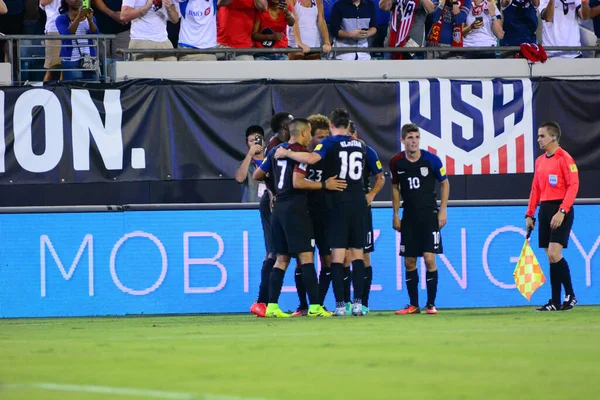 Usa Soccer Team Host Trinidad Tobago Everbank Field Jacksonville Florida — Stock Photo, Image