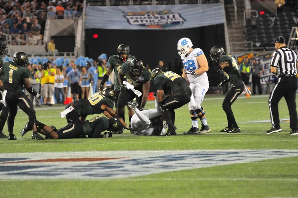 Carolina Del Norte Enfrenta Baylor Durante Russell Athletic Bowl Camping — Foto de Stock