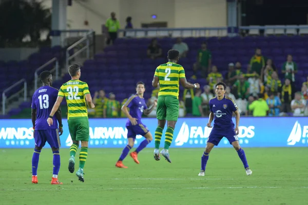 Orlando City Hospeda Tampa Rowdies Orlando City Stadium Outubro 2017 — Fotografia de Stock