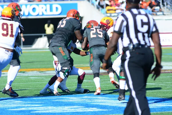 Florida Rattlers Face Bethune Cookman Wildcats Durig Florida Classics Camping — стокове фото