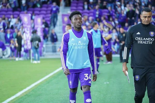 Orlando City Házigazda Real Salt Lake Exploria Stadionban 2020 Február — Stock Fotó