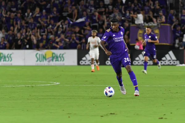 Orlando City Värd Atlanta United Exploria Stadium Den Augusti 2018 — Stockfoto