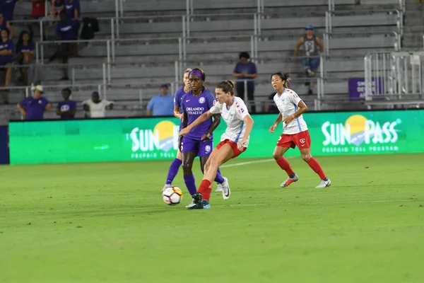 Orland Pride Ospita Chicago Red Stars All Exploria Stadium Agosto — Foto Stock