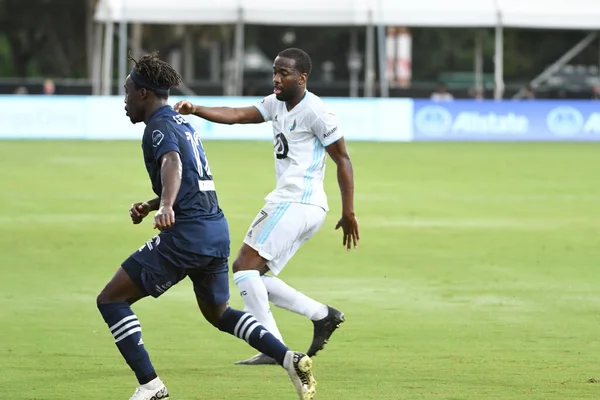 Sporting Kansas City Face Minnesota United Podczas Mls Powraca Turniej — Zdjęcie stockowe