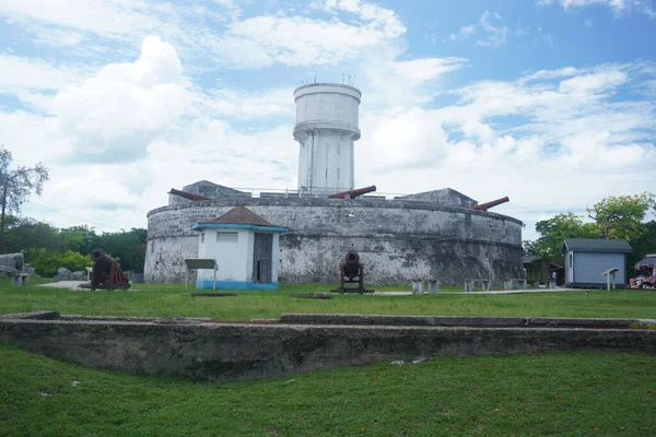 Veduta Delle Antiche Mura Della Fortezza — Foto Stock