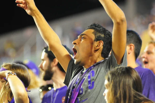 Orlando City Gospodarz Galaxy Camping World Stadium Orlando Florida Dniu — Zdjęcie stockowe