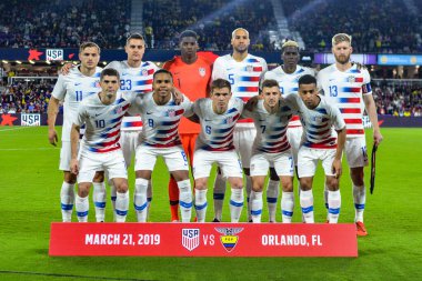 ABD Erkekler Milli Takımı 21 Mart 2019 'da Orlando City Stadyumu' nda Ekvador Milli Takımı 'na ev sahipliği yaptı.. 