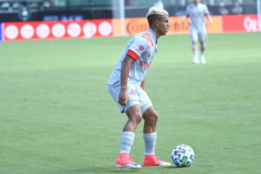 Toronto FC, 13 Temmuz 2020 tarihinde Orlando Florida 'daki ESPN Wild World of Sports' ta düzenlenen MLS Back Tournament sırasında D.C. United ile karşılaştı. Fotoğraf: Marty Jean-Louis