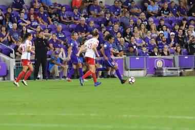 Orland Pride, 25 Ağustos 2018 'de Orlando Florida' daki Exploria Stadyumu 'nda Chicago Red Stars' a ev sahipliği yapıyor.. 