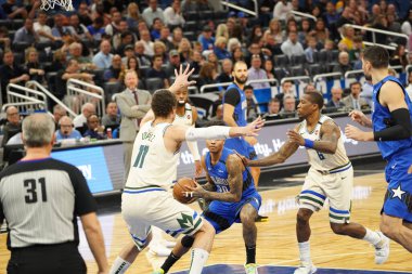 Orlando Magic, 8 Şubat 2020 tarihinde Orlando Florida 'daki Amway' de Milwaukee Bucks 'a ev sahipliği yaptı..  