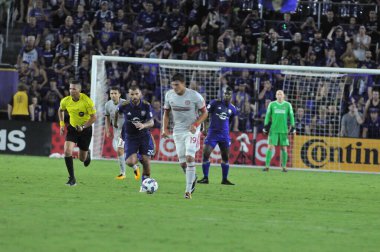 Orlando City 21 Temmuz 2017 'de Orlando City Stadyumu' nda Atlanta United 'a ev sahipliği yaptı.. 