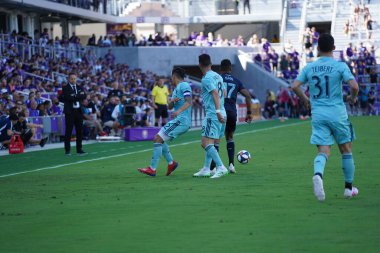 Orlando City SC 20 Nisan 2019 'da Orlando City Stadyumu' nda Vancouver Whitecaps 'a ev sahipliği yapıyor. Fotoğraf: Marty Jean-Louis