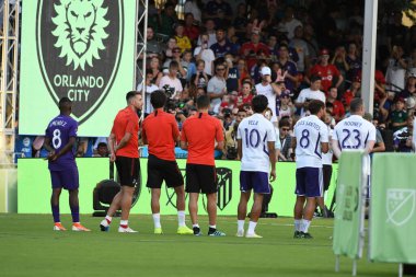 30 Temmuz 2019 'da Orlando Florida' da Disney 'in Vahşi Spor Dünyası' nda MLS All-Star Yetenek Yarışması. 