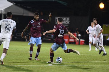 Real Salt Lake, 12 Temmuz 2020 'de Orlando Florida' da düzenlenen MLS Sırt Turnuvası sırasında Colorado Rapids ile karşı karşıya.