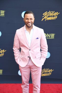 24 Mart 2018 Cumartesi günü Las Vegas 'taki Orleans Resort' ta düzenlenen 33. Yıldız Ödülleri Kırmızı Halı sırasında ünlüler.