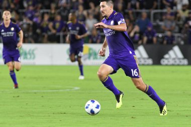 Orlando City 26 Temmuz 2018 'de Florida Exploria Stadyumu' nda NYC FC 'ye ev sahipliği yaptı. Fotoğraf: Marty Jean-Louis