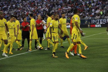 Paris Saint-Germain, Tottenham Hotspur 'a karşı 22 Temmuz 2017' de Orlando Florida 'daki Citrus Bowl' da.   