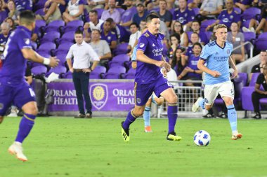 Orlando City 26 Temmuz 2018 'de Florida Exploria Stadyumu' nda NYC FC 'ye ev sahipliği yaptı. Fotoğraf: Marty Jean-Louis