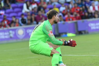 Flamengo Eintracht Frankfurt 'a karşı 12 Ocak 2019 Cumartesi günü Orlando City Stadyumu' nda. 
