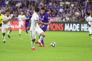 Orlando City 20 Şubat 2019 Çarşamba günü Orlando Fl 'daki Orlando City Stadyumu' nda New England 'a ev sahipliği yaptı. 