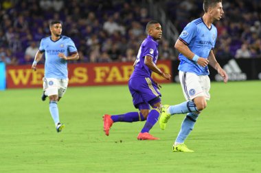 Orlando City 26 Temmuz 2018 'de Florida Exploria Stadyumu' nda NYC FC 'ye ev sahipliği yaptı. Fotoğraf: Marty Jean-Louis