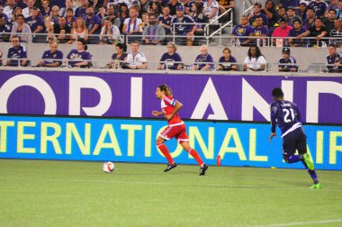 Orlando City SC, 8 Mayıs 2015 'te Florida' daki Kamp Dünyası Stadyumu 'nda Los Angeles Galaksisi' ne ev sahipliği yaptı.. 