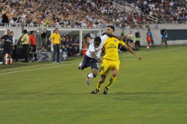 Paris Saint-Germain, Tottenham Hotspur 'a karşı 22 Temmuz 2017' de Orlando Florida 'daki Citrus Bowl' da.  
