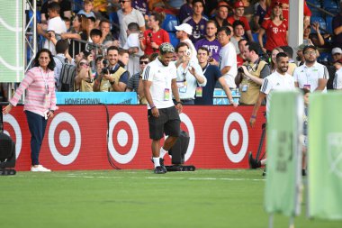 30 Temmuz 2019 'da Orlando Florida' da Disney 'in Vahşi Spor Dünyası' nda MLS All-Star Yetenek Yarışması. 