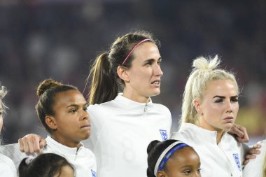 5 Mart 2020 'de Orlando Florida' daki Exploria Stadyumu 'nda düzenlenen 2020 SheBelieves Kupası' nda ABD - İngiltere Karşılaşması 