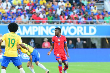 Brezilya, 8 Haziran 2016 tarihinde Orlando Florida 'daki Copa America Centenario' da Haiti ile karşılaştı..