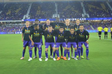Orlando City SC, 22 Eylül 2018 'de Florida Exploria Stadyumu' nda Houston Dynamo 'yu ağırladı..
