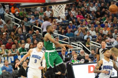 Orlando Magic, Boston Celtics 'i 24 Ocak 2020' de Orlando, Florida 'da Amway Center' da ağırladı.