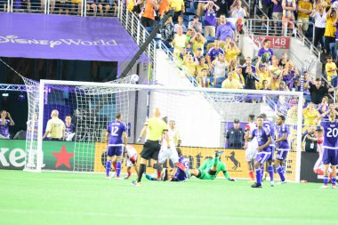 Orlando City SC, 18 Haziran 2016 'da Orlando Florida' daki Camp World Stadyumu 'nda San Jose Depremleri' ne ev sahipliği yaptı..