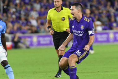 Orlando City 26 Temmuz 2018 'de Florida Exploria Stadyumu' nda NYC FC 'ye ev sahipliği yaptı. Fotoğraf: Marty Jean-Louis