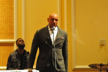 ASCAP ve Motown İncili, 20 Şubat 2016 tarihinde Las Vegas Nevada 'da düzenlenen 31. Yıldız Ödülleri sırasında Zafer Kahvaltısı' nı sunar..