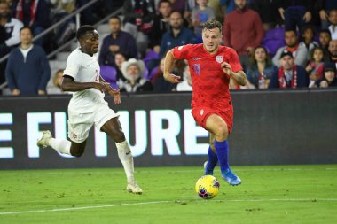 Amerikan Futbol Takımı 15 Kasım 2019 Cuma günü Orlando Florida 'daki Exploria Stadyumu' nda oynanan Concacaf Uluslar Ligi karşılaşmasında Kanada 'ya ev sahipliği yapmaktadır.